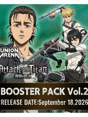 UnionArenaAttackonTitanVol.2BoosterBox-1 Union Arena Attack on Titan Vol.2 Booster Box (Presell)