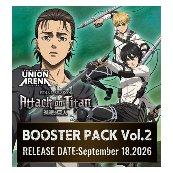 UnionArenaAttackonTitanVol.2BoosterBox-1 Union Arena Attack on Titan Vol.2 Booster Box (Presell)