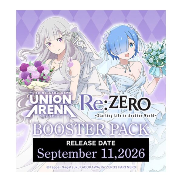 UnionArenaReZEROStartingLifeinAnotherWorldBoosterBox Union Arena Re:ZERO Starting Life in Another World Booster Box (Presell)