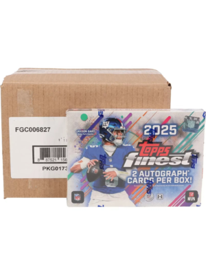 2025 Topps Finest Football Hobby 8-Box Case