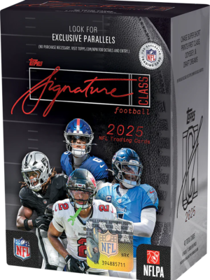 footballsigvalue 2025 Topps Signature Class Football Value Box Preorder Ship by 06/08/26
