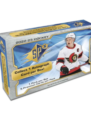 2022-23 Upper Deck SPx Hockey Hobby Box