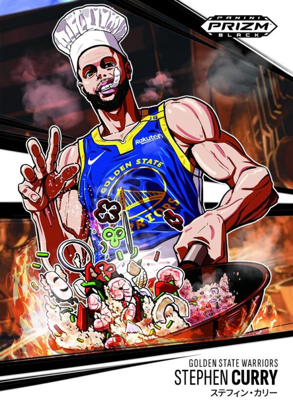 manga_curry_fix_copy-1 2024/25 Panini Prizm Black Basketball Hobby
