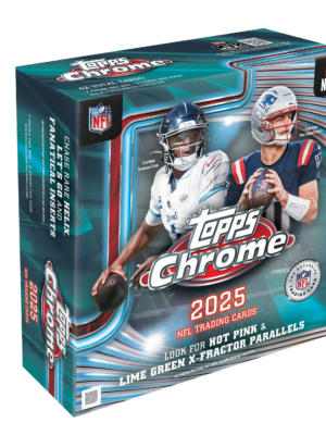 meganfltopps-1 2025 Topps Chrome NFL Mega Box