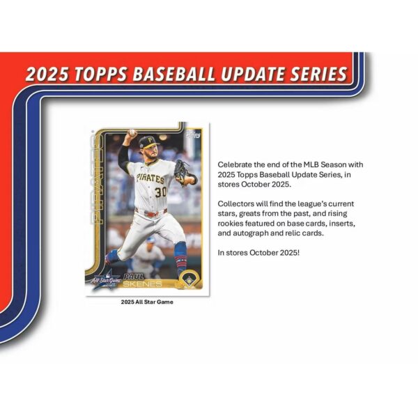 mlbupdateblaster25-2 2025 Topps Update Series Baseball Fat Pack