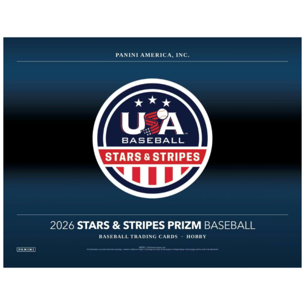 2026 Panini USA Stars & Stripes Prizm Baseball Hobby Box