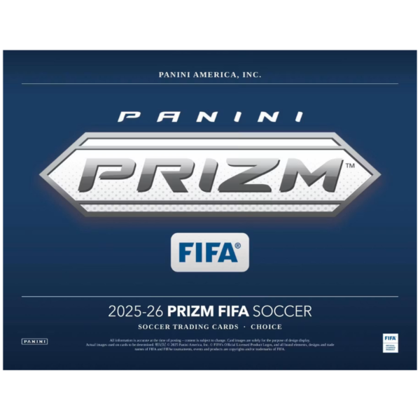 2025/26 Panini Prizm FIFA Soccer Choice 20 Box Case
