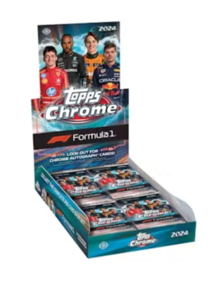2024 Topps Chrome Formula 1 Hobby 12 Box Case