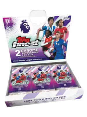 resizingforshopify-2026-04-17T153156.786.png 2025/26 Topps Finest English Premier League EPL Hobby Box