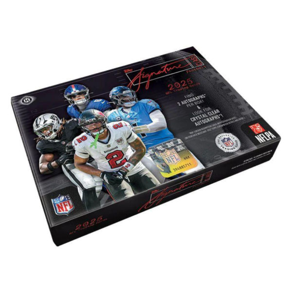 resizingforshopify-2026-05-26T144514.910.png 2025 Topps Signature Class Football Hobby Box
