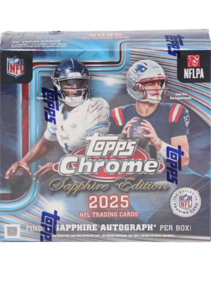 resizingforshopify-2026-06-04T145123.730.png 2025 Topps Chrome Football Sapphire Edition 10 Box Case
