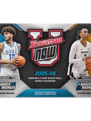 resizingforshopify-2026-06-09T120922.460.png 2025/26 Bowman University NOW March Madness Basketball Hobby Box