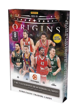 resizingforshopify-2026-06-15T154915.938.png 2025/26 Panini Origins EuroLeague Basketball Hobby Box