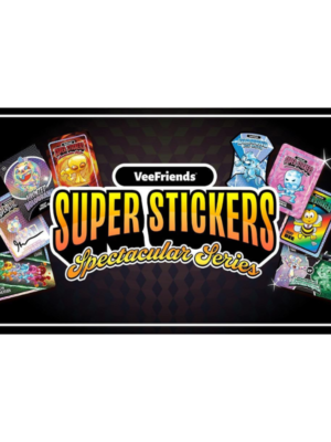 resizingforshopify_48.png 2026 VeeFriends Super Stickers Spectacular Series White Ice Hanger Box