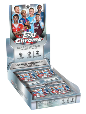 toppsuefachrome 2025/26 Topps Chrome UEFA Club Competitions Hobby Box