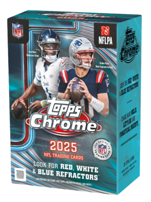 toppsvaluenfl 2025 Topps Chrome NFL Value Box